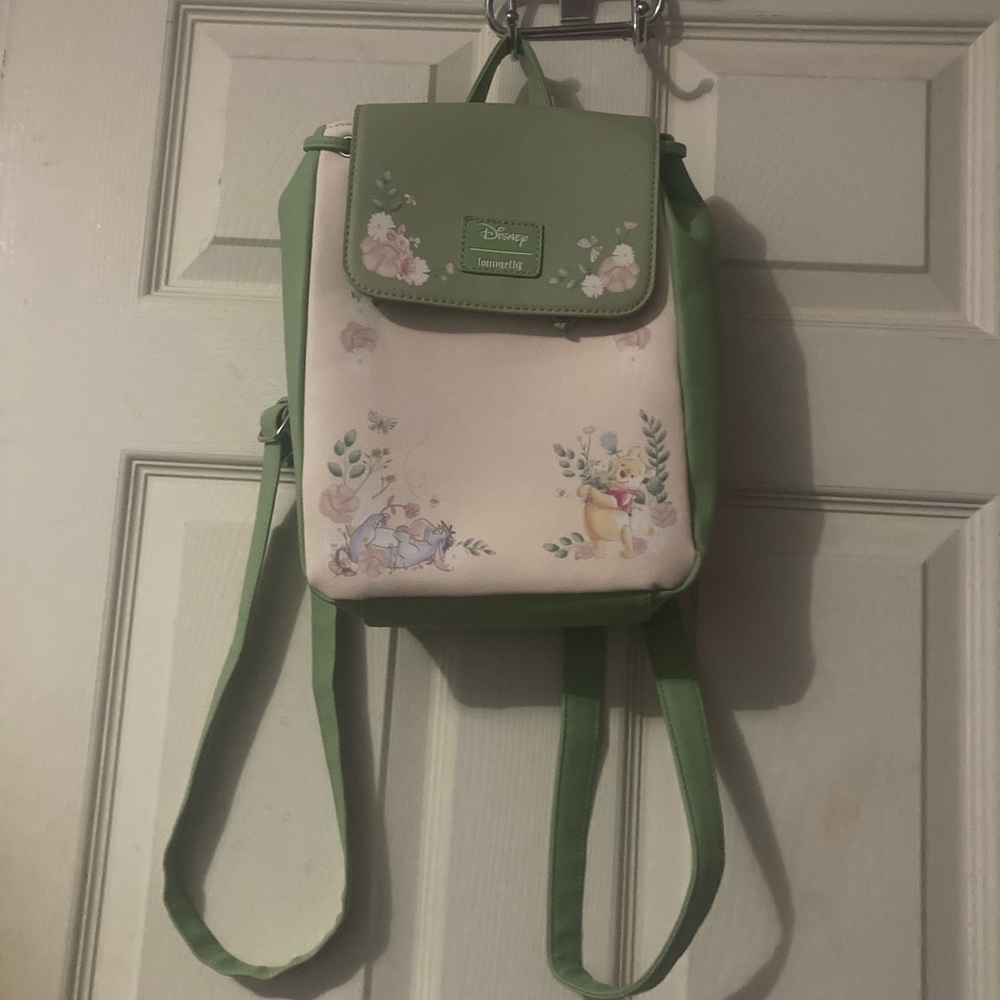 Loungefly Whinne the Pooh Florals mini backpack
